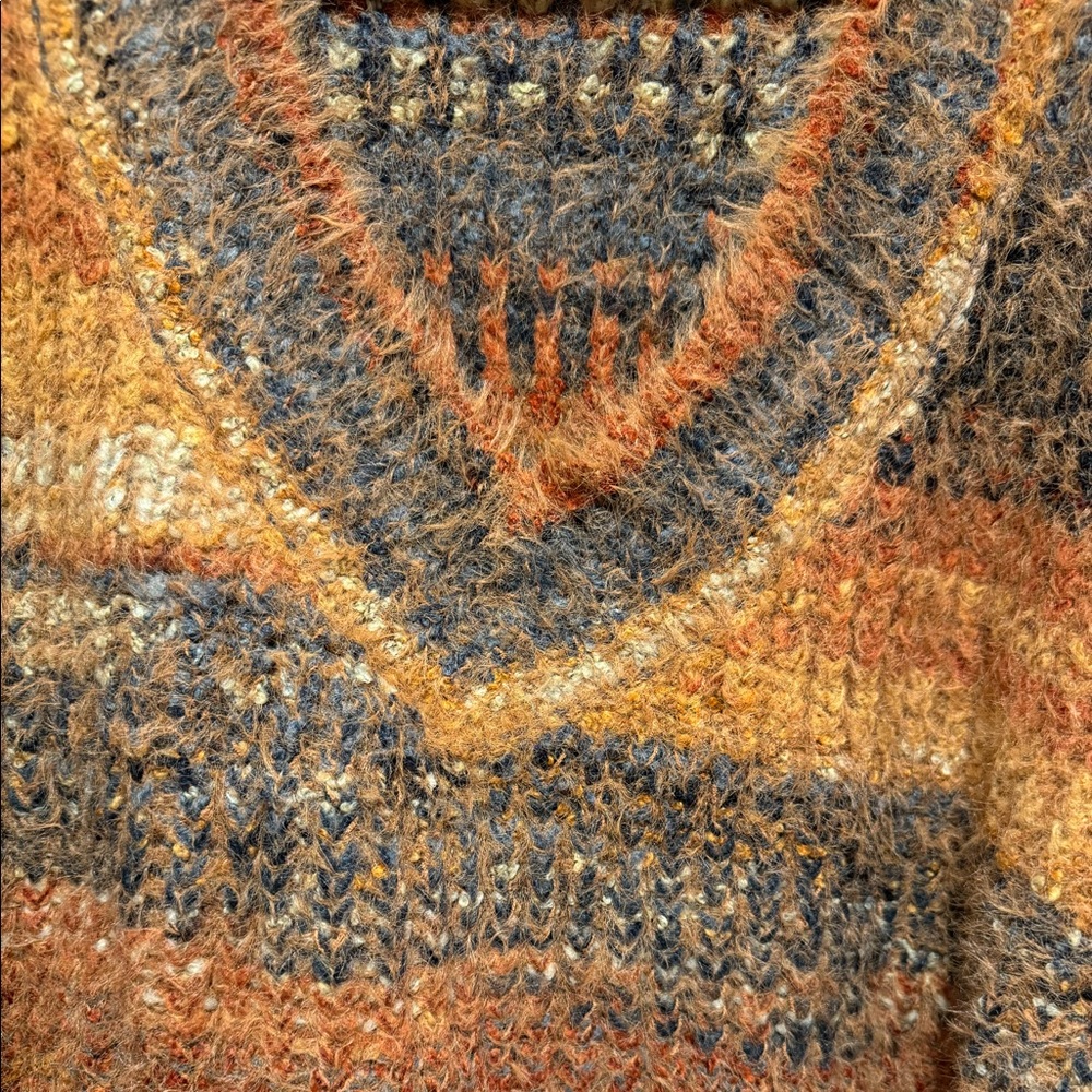 COPY - ANTHROPOLOGIE Cropped V Neck Sweater